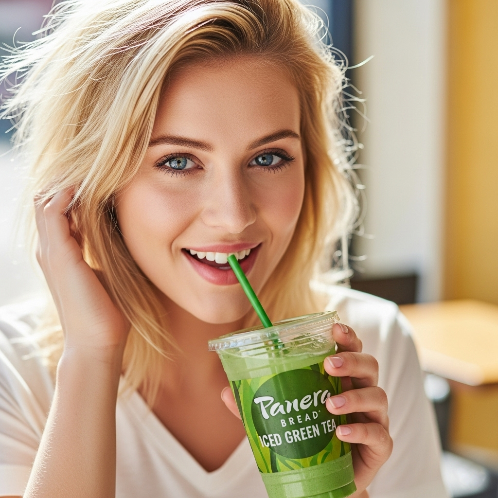 Panera Bread Iced Green Tea