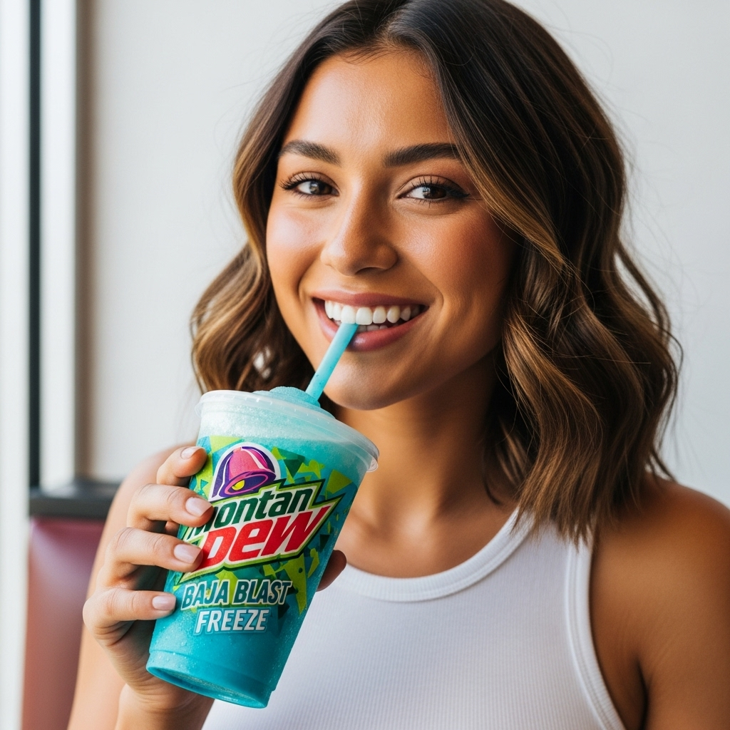 Taco Bell Mountain Dew Baja Blast